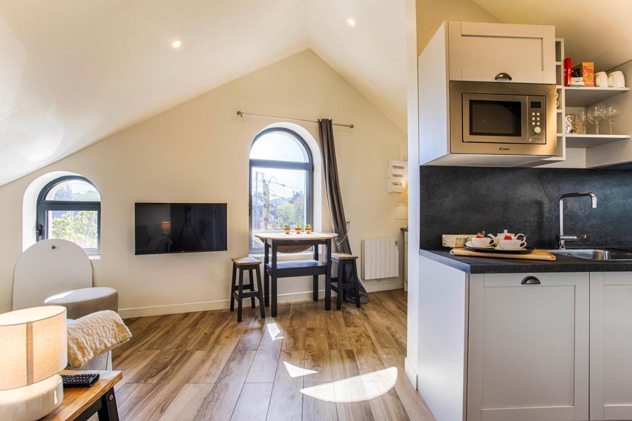 Beau L.O.F.T. Sous Les Toits - Vue Sur Mer 2 A 4 Personnes - Residence La Vague Houlgate Exteriör bild